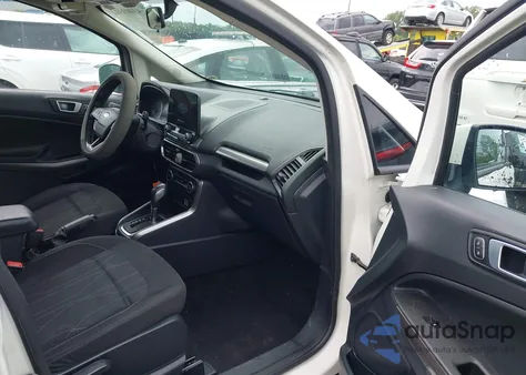 2019 Ford Ecosport Se из США, поврежденный, VIN MAJ6S3GLXKC251301